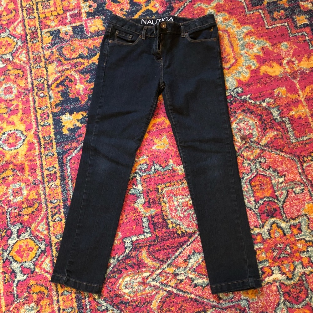 Nautica girls jeans blue EUC size 10